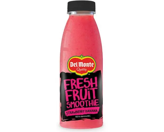 Del Monte Banana And Strawbery Smoothie 300ml  
